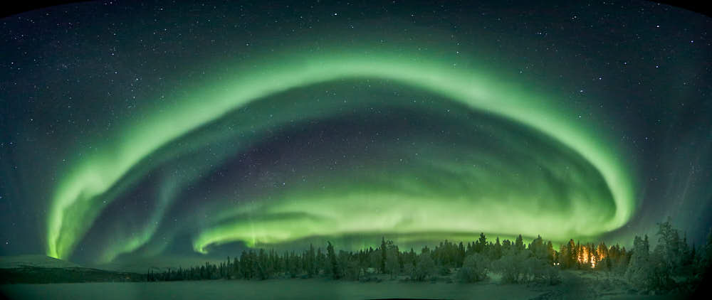Nordlicht, Polarlicht, Finnland, Naturfotografie von olbor Oliver Borchert aus Schwerin
