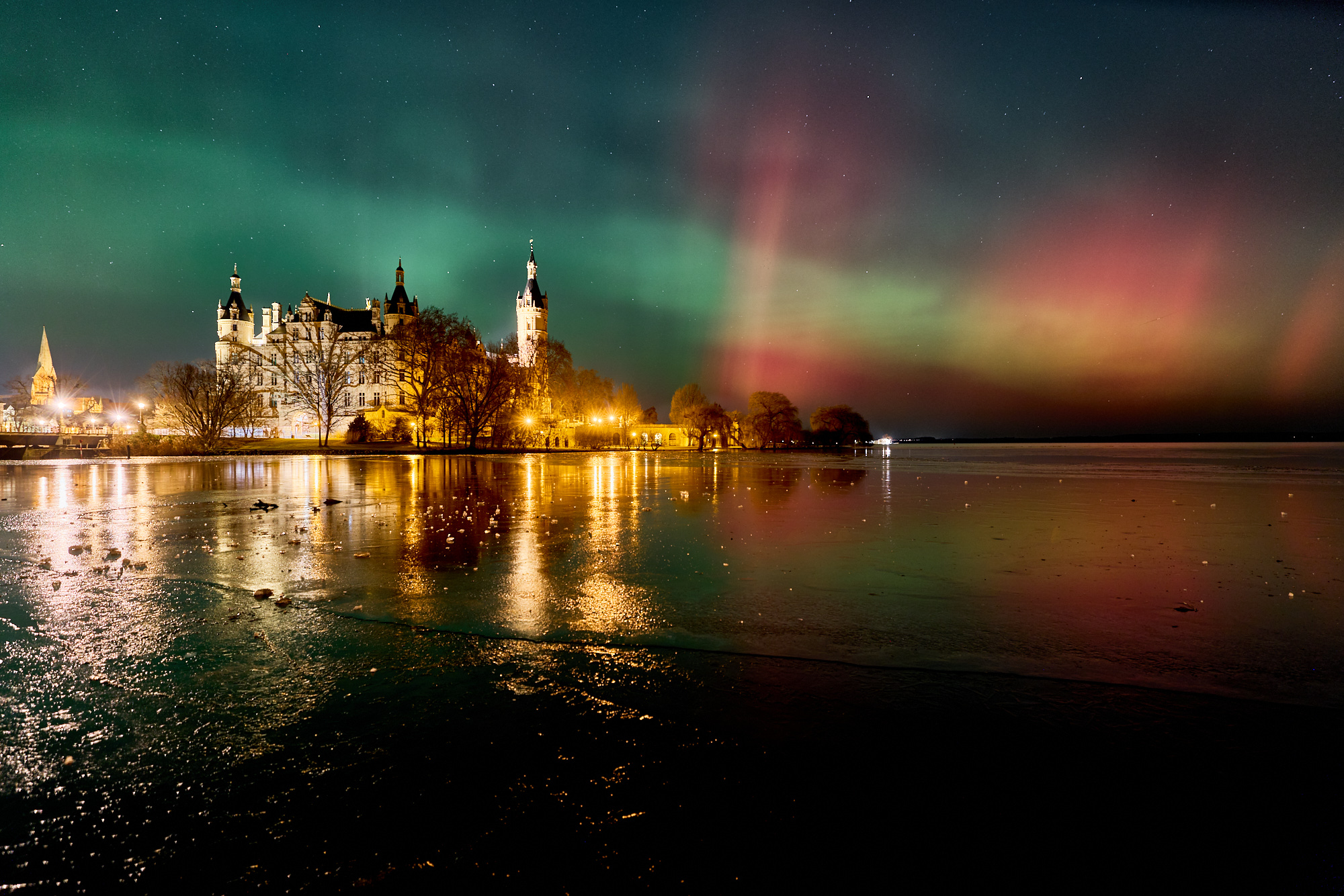 Wenn das Nordlicht hoch am Himmel steht